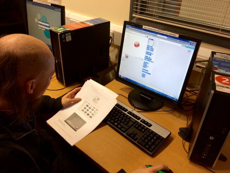 Code Club at Bentilee Library Trevweb